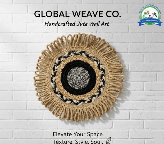 Handmade Lion-Style Placemat – Unique, Artistic & Natural Table Décor