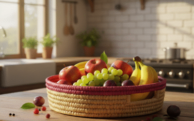 Handwoven Fruit Basket