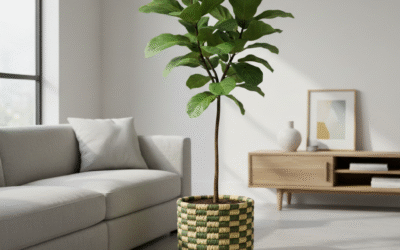 Handcrafted Woven Planter Basket
