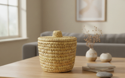 Natural Woven Storage Basket
