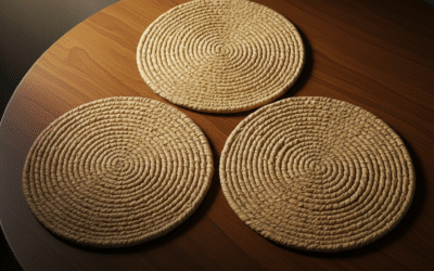 Handwoven Natural Table Placemats